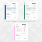 Professional Invoice Template – Printable & Digital | Canva Format - Image 2