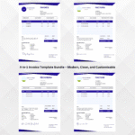 Minimalist Invoice Template – Clean Design for Coaches & Creatives - Image 2